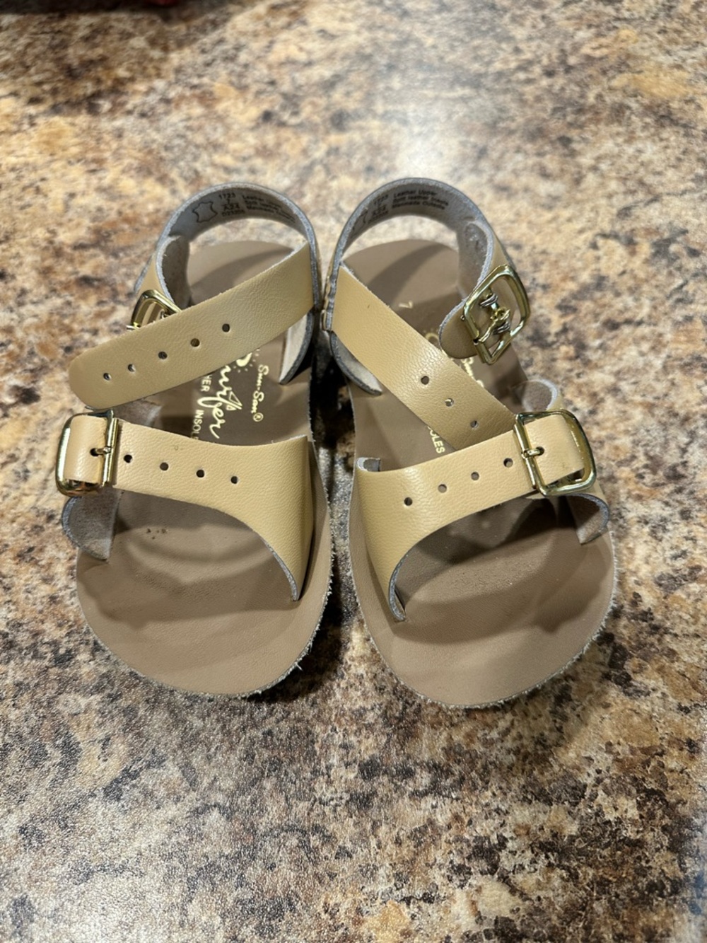 Kids Sun San Tan Buckle Strap Sandals